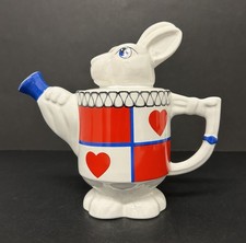 White Rabbit Teapot Alice In