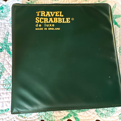 Vintage travel scrabble - vintage,