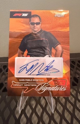 2025 topps chrome juan - f1,