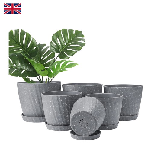 Plastic plant pots - plant,