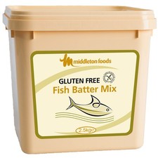Middletons Gluten Free Fish Batter Mix | 1x2.5kg | Free Delivery
