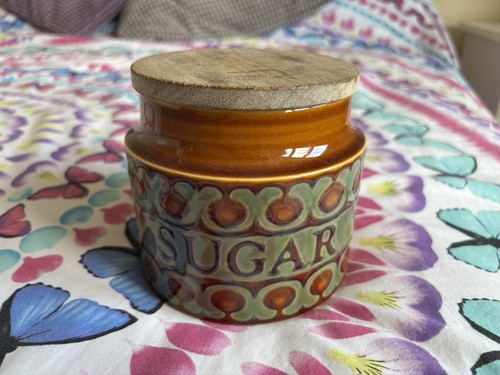 Hornsea bronte sugar bowl - sugar,