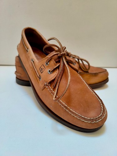 Sperry top sider - tan, leather