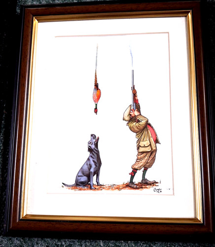 Bryn parry cartoon print - bryn, the
