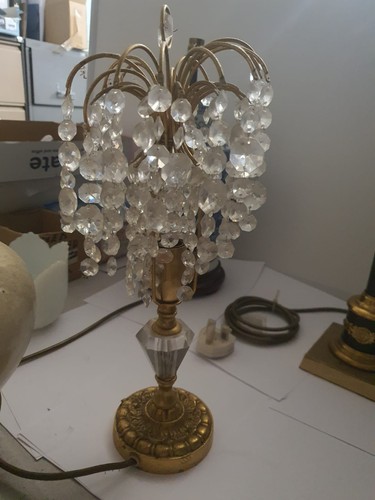 Vintage crystal droplet - vintage,