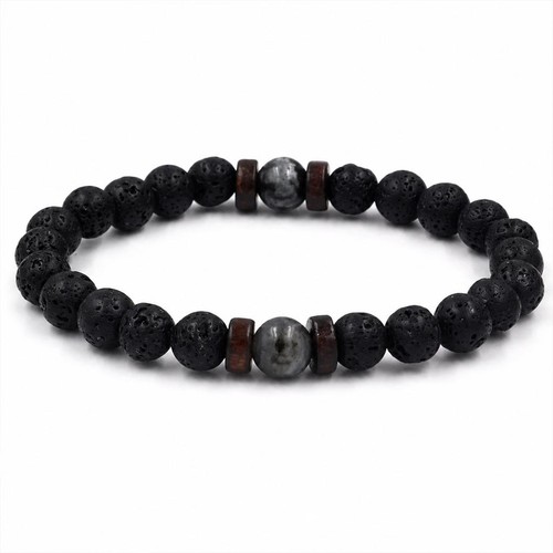 Volcanic stone bracelet - volcanic, for