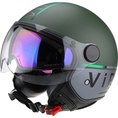 Viper open face helmet - open,