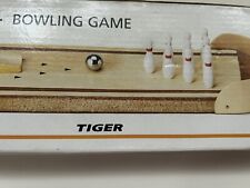 Mini Wooden Bowlingspil Bowling Game – Fun Tabletop Bowling Set