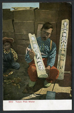American/Canadian Indian - Totem Pole Maker (R5130)