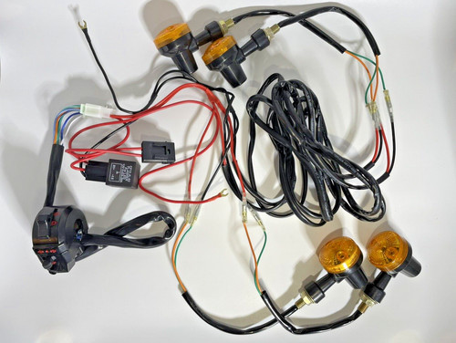 Motorcycle indicator wiring - indicator,