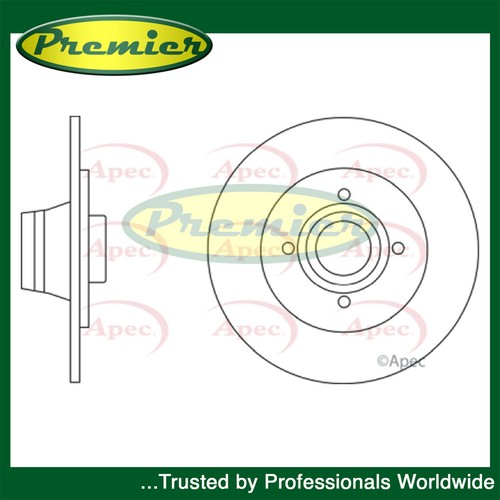 Premier rear brake - premier, disc