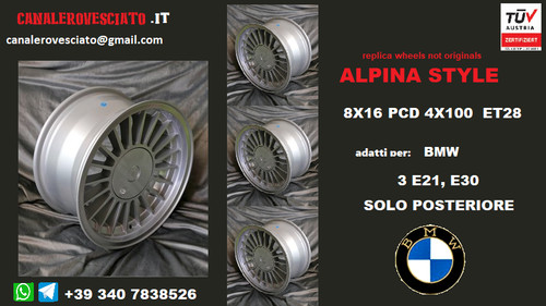 Alpina inch wheels - 16, bmw