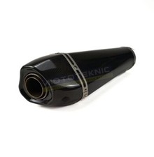 Laser Delta Carbon Fibre Exhaust Silencer Can to fit Suzuki GSXR 600 750 K8-L0