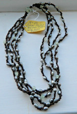 Vintage Moss Agate & Grey