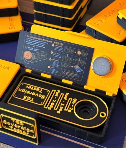 Gold sovereign tester - sovereign, tool