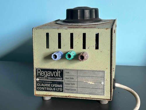 Claude lyons regavolt variac - regavolt,
