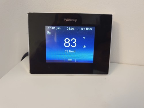 Warmup 4ie thermostat black - 4ie,