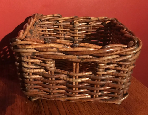 Chunky square wicker storage - chunky,