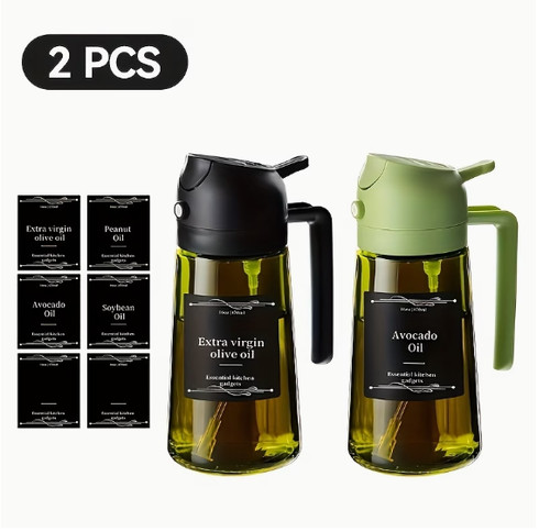 Pack 470ml glass olive oil - 470ml,