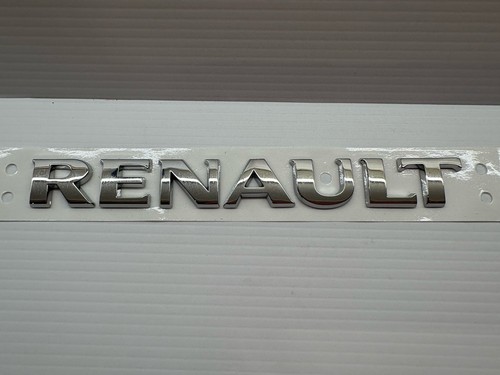 Renault rear bumper - bumper, badge