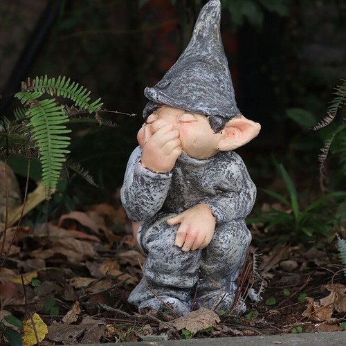 Garden gnome statue - garden,