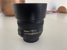 Nikon AF-S 50mm F1.4 G Autofocus Prime Lens &  Front & Rear Lens Cap