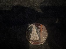 2024 Snowman 50p Coin BUNC