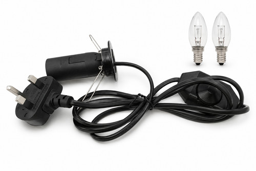 Lamp cable with dimmer switch - cable,