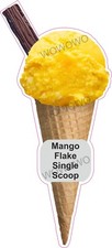 Ice cream van sticker Mango