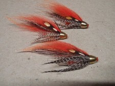 Salmon tube flies x 3
