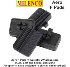 Milenco Aero Towing Mirror F Pads - Typically fits VW - Audi, Seat & Skoda
