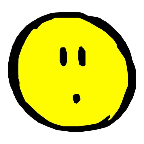 Smiley face surprised - smiley,