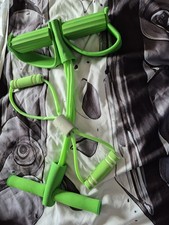 Multi-Function Exercise Tension Rope Foot Pedal Resistance Fitness Pull Bands UK