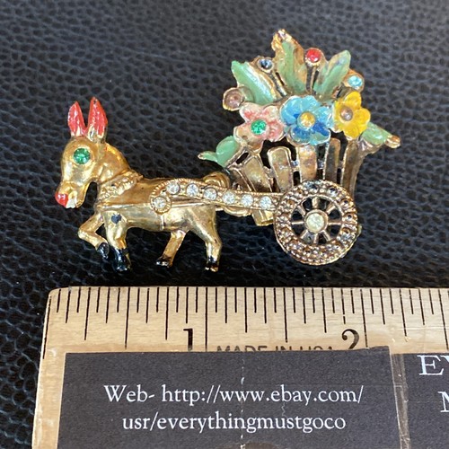 Vtg plastic figural - plastic, donkey