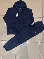 navy ralph lauren tracksuit