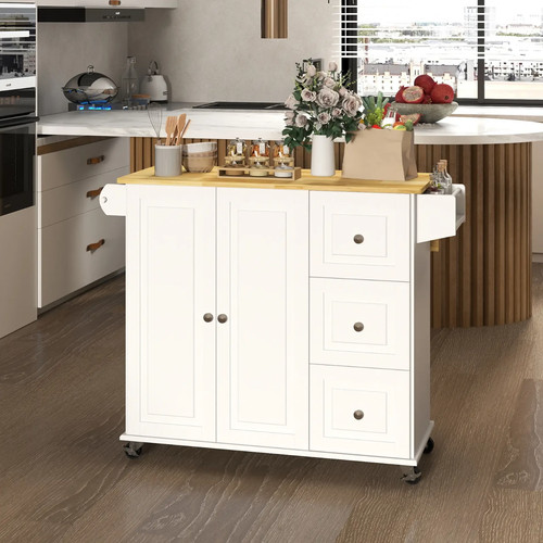 Rolling kitchen island - rolling,