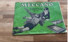 MECCANO Instruction Booklet Accessories Outfits No. 5A Vintage 1950S