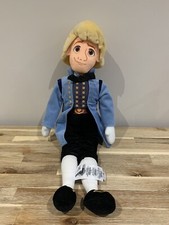Disney Store Kristoff Plush Soft Toy - Olaf’s Frozen Adventure - Blue Suit - 19”