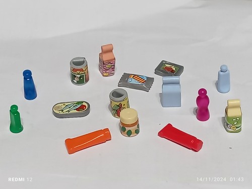 Playmobil lot canned jars - lot,