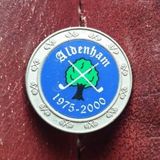 Aldenham Golf Club - 25th Anniversary - Ball Marker 
