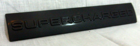 Supercharged matte black - supercharged,