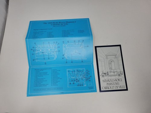 Franklin mint 1929 - mint,