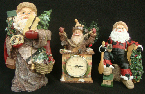 Santa clock richard ward - santa,