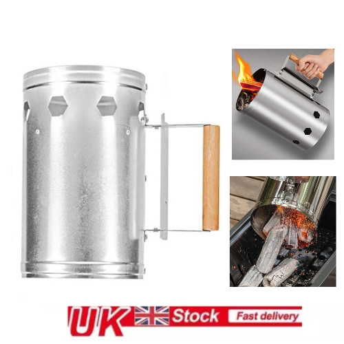 Charcoal barbecue chimney - charcoal,