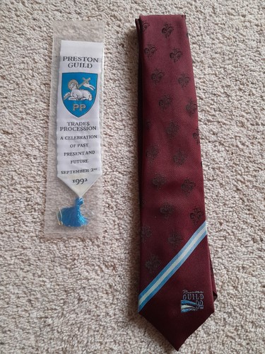 Vintage preston guild bookmark - preston,