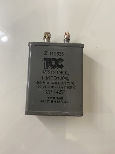 Tcc visconol capacitor 1mfd - tcc,