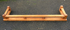Old oak fire hearth surround fender Guard Frame
