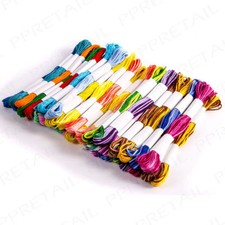 36 x SKEINS COLOURED
