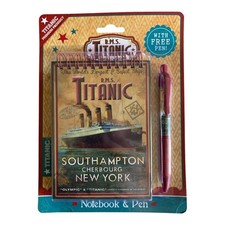 RMS Titanic Notebook Pen Set