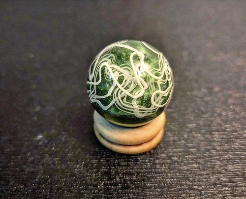 Heady glass 28mm - marble, by